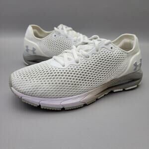 Under Armour Womens Hovr Sonic 4 3023559-100 White Running Shoes Sneakers Size 8